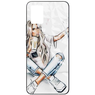 TPU+PC чехол Prisma Ladies для Vivo V20 Selfie TPU+PC чехол Prisma Ladies для Vivo V20 Selfie