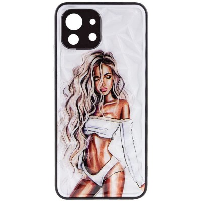 TPU+PC чехол Prisma Ladies для Xiaomi Mi 11 Lite White TPU+PC чехол Prisma Ladies для Xiaomi Mi 11 Lite White