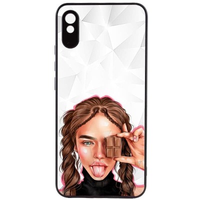 TPU+PC чехол Prisma Ladies для Xiaomi Redmi 9A Chocolate TPU+PC чехол Prisma Ladies для Xiaomi Redmi 9A Chocolate