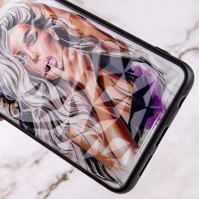 TPU+PC чехол Prisma Ladies для Xiaomi Redmi Note 10 / Note 10s Purple TPU+PC чехол Prisma Ladies для Xiaomi Redmi Note 10 / Note 10s Purple