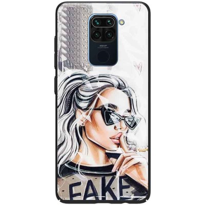 TPU+PC чехол Prisma Ladies для Xiaomi Redmi Note 9 / Redmi 10X Fake TPU+PC чехол Prisma Ladies для Xiaomi Redmi Note 9 / Redmi 10X Fake