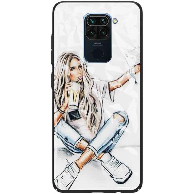 TPU+PC чехол Prisma Ladies для Xiaomi Redmi Note 9 / Redmi 10X Selfie TPU+PC чехол Prisma Ladies для Xiaomi Redmi Note 9 / Redmi 10X Selfie