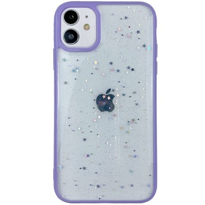TPU+PC чехол Shiny Stars для Apple iPhone 12 mini (5.4") Сиреневый TPU+PC чехол Shiny Stars для Apple iPhone 12 mini (5.4") Сиреневый