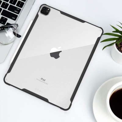 TPU+PC чехол Simple c усиленными углами для Apple iPad Pro 11" (2020-2022) Серый (прозрачный) TPU+PC чехол Simple c усиленными углами для Apple iPad Pro 11" (2020-2022) Серый (прозрачный)