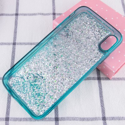 TPU+PC чехол Sparkle (glitter) для Apple iPhone XS Max (6.5") Зеленый TPU+PC чехол Sparkle (glitter) для Apple iPhone XS Max (6.5") Зеленый
