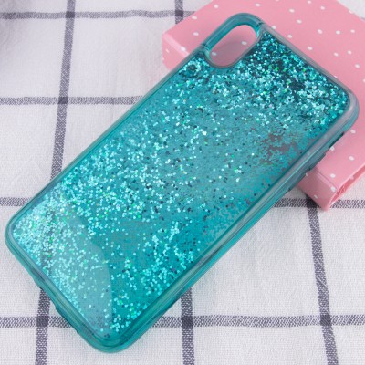 TPU+PC чехол Sparkle (glitter) для Apple iPhone XS Max (6.5") Зеленый TPU+PC чехол Sparkle (glitter) для Apple iPhone XS Max (6.5") Зеленый