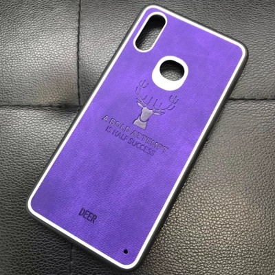TPU+Textile чехол Deer для Samsung Galaxy A10s Фиолетовый TPU+Textile чехол Deer для Samsung Galaxy A10s Фиолетовый