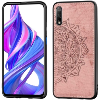 TPU+Textile чехол Mandala с 3D тиснением для Huawei Honor 9X (China) Розовый TPU+Textile чехол Mandala с 3D тиснением для Huawei Honor 9X (China) Розовый
