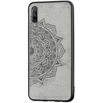 TPU+Textile чехол Mandala с 3D тиснением для Huawei Honor 9X (China) Серый TPU+Textile чехол Mandala с 3D тиснением для Huawei Honor 9X (China) Серый
