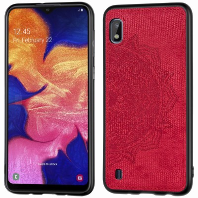 TPU+Textile чехол Mandala с 3D тиснением для Samsung Galaxy A10 (A105F) Красный TPU+Textile чехол Mandala с 3D тиснением для Samsung Galaxy A10 (A105F) Красный