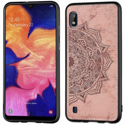 TPU+Textile чехол Mandala с 3D тиснением для Samsung Galaxy A10 (A105F) Розовый TPU+Textile чехол Mandala с 3D тиснением для Samsung Galaxy A10 (A105F) Розовый
