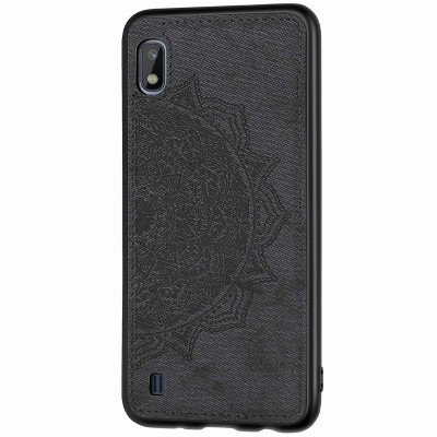 TPU+Textile чехол Mandala с 3D тиснением для Samsung Galaxy A10 (A105F) Черный TPU+Textile чехол Mandala с 3D тиснением для Samsung Galaxy A10 (A105F) Черный