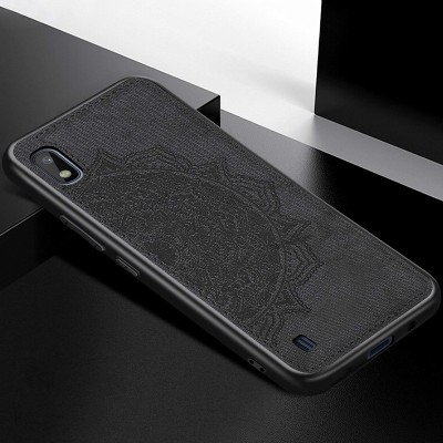 TPU+Textile чехол Mandala с 3D тиснением для Samsung Galaxy A10 (A105F) Черный TPU+Textile чехол Mandala с 3D тиснением для Samsung Galaxy A10 (A105F) Черный