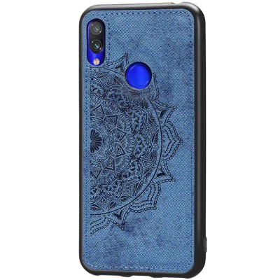 TPU+Textile чехол Mandala с 3D тиснением для Xiaomi Redmi 7 Синий TPU+Textile чехол Mandala с 3D тиснением для Xiaomi Redmi 7 Синий