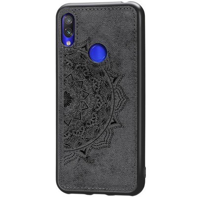 TPU+Textile чехол Mandala с 3D тиснением для Xiaomi Redmi 7 Черный TPU+Textile чехол Mandala с 3D тиснением для Xiaomi Redmi 7 Черный