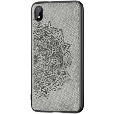 TPU+Textile чехол Mandala с 3D тиснением для Xiaomi Redmi 7A Серый TPU+Textile чехол Mandala с 3D тиснением для Xiaomi Redmi 7A Серый