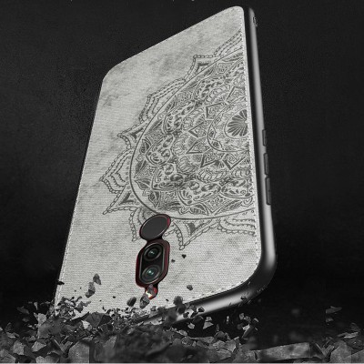TPU+Textile чехол Mandala с 3D тиснением для Xiaomi Redmi 8 Серый TPU+Textile чехол Mandala с 3D тиснением для Xiaomi Redmi 8 Серый