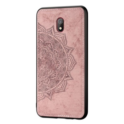 TPU+Textile чехол Mandala с 3D тиснением для Xiaomi Redmi 8a Розовый TPU+Textile чехол Mandala с 3D тиснением для Xiaomi Redmi 8a Розовый