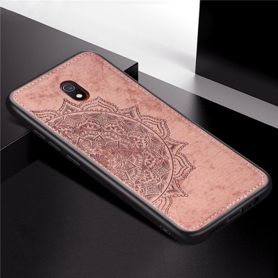 TPU+Textile чехол Mandala с 3D тиснением для Xiaomi Redmi 8a Розовый TPU+Textile чехол Mandala с 3D тиснением для Xiaomi Redmi 8a Розовый