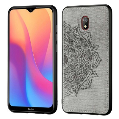 TPU+Textile чехол Mandala с 3D тиснением для Xiaomi Redmi 8a Серый TPU+Textile чехол Mandala с 3D тиснением для Xiaomi Redmi 8a Серый