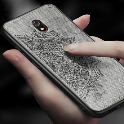 TPU+Textile чехол Mandala с 3D тиснением для Xiaomi Redmi 8a Серый TPU+Textile чехол Mandala с 3D тиснением для Xiaomi Redmi 8a Серый