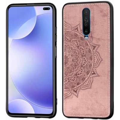 TPU+Textile чехол Mandala с 3D тиснением для Xiaomi Redmi K30 / Poco X2 Розовый TPU+Textile чехол Mandala с 3D тиснением для Xiaomi Redmi K30 / Poco X2 Розовый