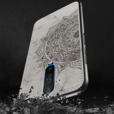 TPU+Textile чехол Mandala с 3D тиснением для Xiaomi Redmi K30 / Poco X2 Серый TPU+Textile чехол Mandala с 3D тиснением для Xiaomi Redmi K30 / Poco X2 Серый