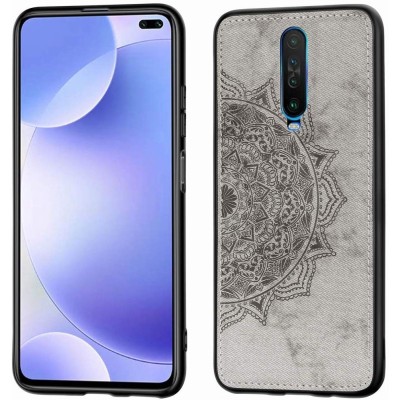 TPU+Textile чехол Mandala с 3D тиснением для Xiaomi Redmi K30 / Poco X2 Серый TPU+Textile чехол Mandala с 3D тиснением для Xiaomi Redmi K30 / Poco X2 Серый