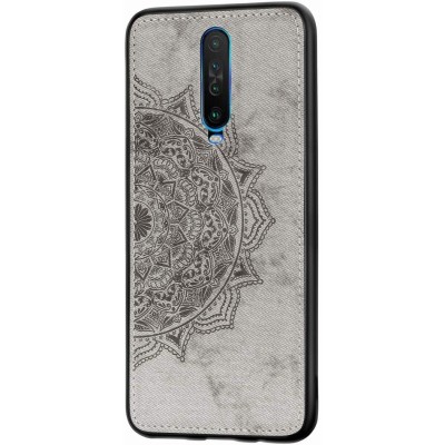 TPU+Textile чехол Mandala с 3D тиснением для Xiaomi Redmi K30 / Poco X2 Серый TPU+Textile чехол Mandala с 3D тиснением для Xiaomi Redmi K30 / Poco X2 Серый