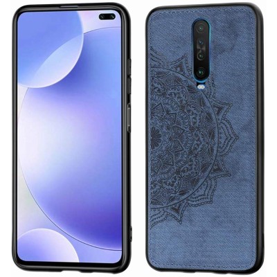 TPU+Textile чехол Mandala с 3D тиснением для Xiaomi Redmi K30 / Poco X2 Синий TPU+Textile чехол Mandala с 3D тиснением для Xiaomi Redmi K30 / Poco X2 Синий