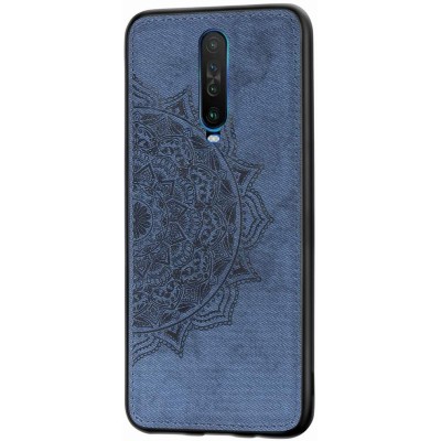 TPU+Textile чехол Mandala с 3D тиснением для Xiaomi Redmi K30 / Poco X2 Синий TPU+Textile чехол Mandala с 3D тиснением для Xiaomi Redmi K30 / Poco X2 Синий