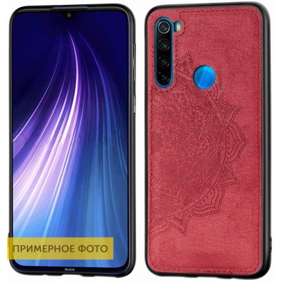 TPU+Textile чехол Mandala с 3D тиснением для Xiaomi Redmi Note 8 / Note 8 2021 Красный TPU+Textile чехол Mandala с 3D тиснением для Xiaomi Redmi Note 8 / Note 8 2021 Красный
