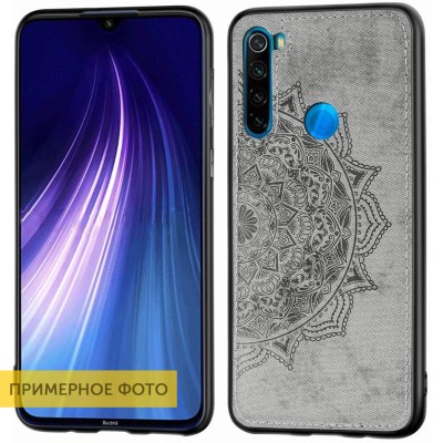 TPU+Textile чехол Mandala с 3D тиснением для Xiaomi Redmi Note 8 / Note 8 2021 Серый TPU+Textile чехол Mandala с 3D тиснением для Xiaomi Redmi Note 8 / Note 8 2021 Серый
