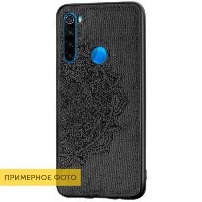 TPU+Textile чехол Mandala с 3D тиснением для Xiaomi Redmi Note 8 / Note 8 2021 Черный TPU+Textile чехол Mandala с 3D тиснением для Xiaomi Redmi Note 8 / Note 8 2021 Черный