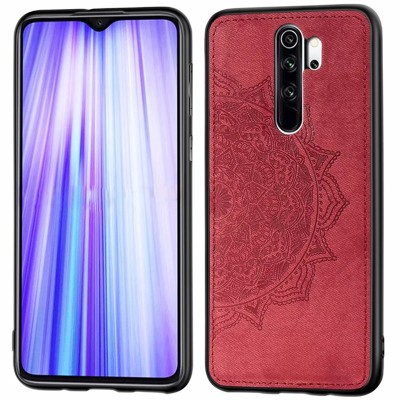TPU+Textile чехол Mandala с 3D тиснением для Xiaomi Redmi Note 8 Pro Красный TPU+Textile чехол Mandala с 3D тиснением для Xiaomi Redmi Note 8 Pro Красный