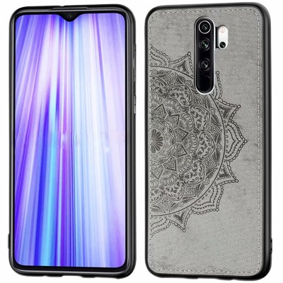 TPU+Textile чехол Mandala с 3D тиснением для Xiaomi Redmi Note 8 Pro Серый TPU+Textile чехол Mandala с 3D тиснением для Xiaomi Redmi Note 8 Pro Серый