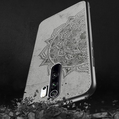 TPU+Textile чехол Mandala с 3D тиснением для Xiaomi Redmi Note 8 Pro Серый TPU+Textile чехол Mandala с 3D тиснением для Xiaomi Redmi Note 8 Pro Серый