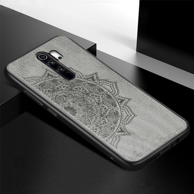 TPU+Textile чехол Mandala с 3D тиснением для Xiaomi Redmi Note 8 Pro Серый TPU+Textile чехол Mandala с 3D тиснением для Xiaomi Redmi Note 8 Pro Серый