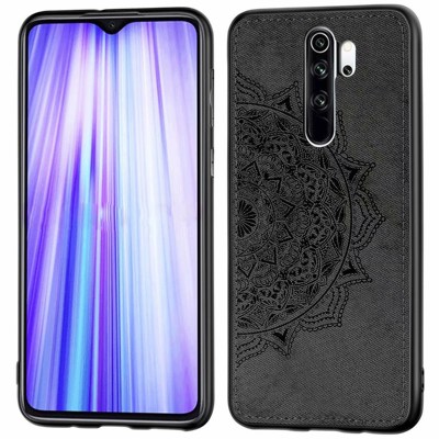 TPU+Textile чехол Mandala с 3D тиснением для Xiaomi Redmi Note 8 Pro Черный TPU+Textile чехол Mandala с 3D тиснением для Xiaomi Redmi Note 8 Pro Черный