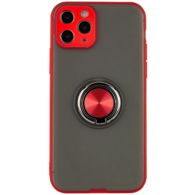 TPU-PC чехол Deen Shadow Ring series для Apple iPhone 11 Pro Max (6.5") Красный TPU-PC чехол Deen Shadow Ring series для Apple iPhone 11 Pro Max (6.5") Красный