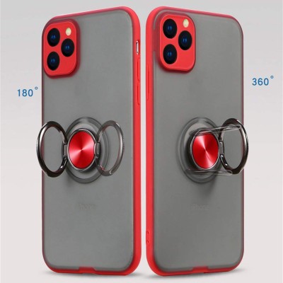 TPU-PC чехол Deen Shadow Ring series для Apple iPhone 11 Pro Max (6.5") Красный TPU-PC чехол Deen Shadow Ring series для Apple iPhone 11 Pro Max (6.5") Красный