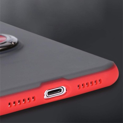 TPU-PC чехол Deen Shadow Ring series для Apple iPhone 11 Pro Max (6.5") Красный TPU-PC чехол Deen Shadow Ring series для Apple iPhone 11 Pro Max (6.5") Красный