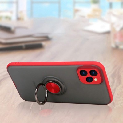 TPU-PC чехол Deen Shadow Ring series для Apple iPhone 11 Pro Max (6.5") Красный TPU-PC чехол Deen Shadow Ring series для Apple iPhone 11 Pro Max (6.5") Красный