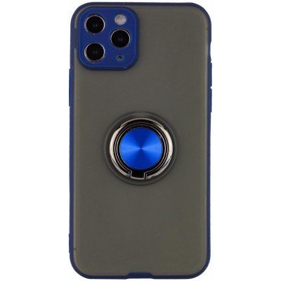 TPU-PC чехол Deen Shadow Ring series для Apple iPhone 11 Pro Max (6.5") Синий TPU-PC чехол Deen Shadow Ring series для Apple iPhone 11 Pro Max (6.5") Синий